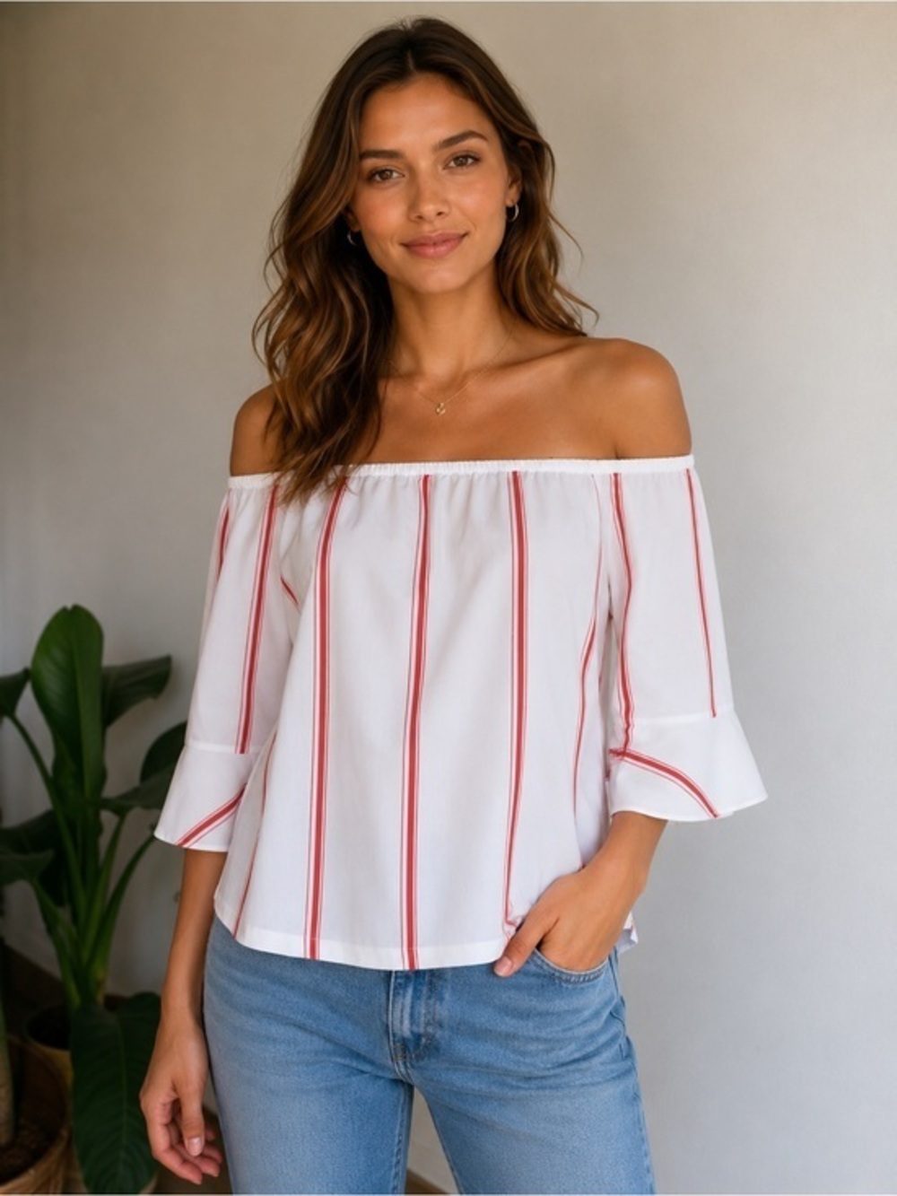 Banana Republic off shoulder blouse